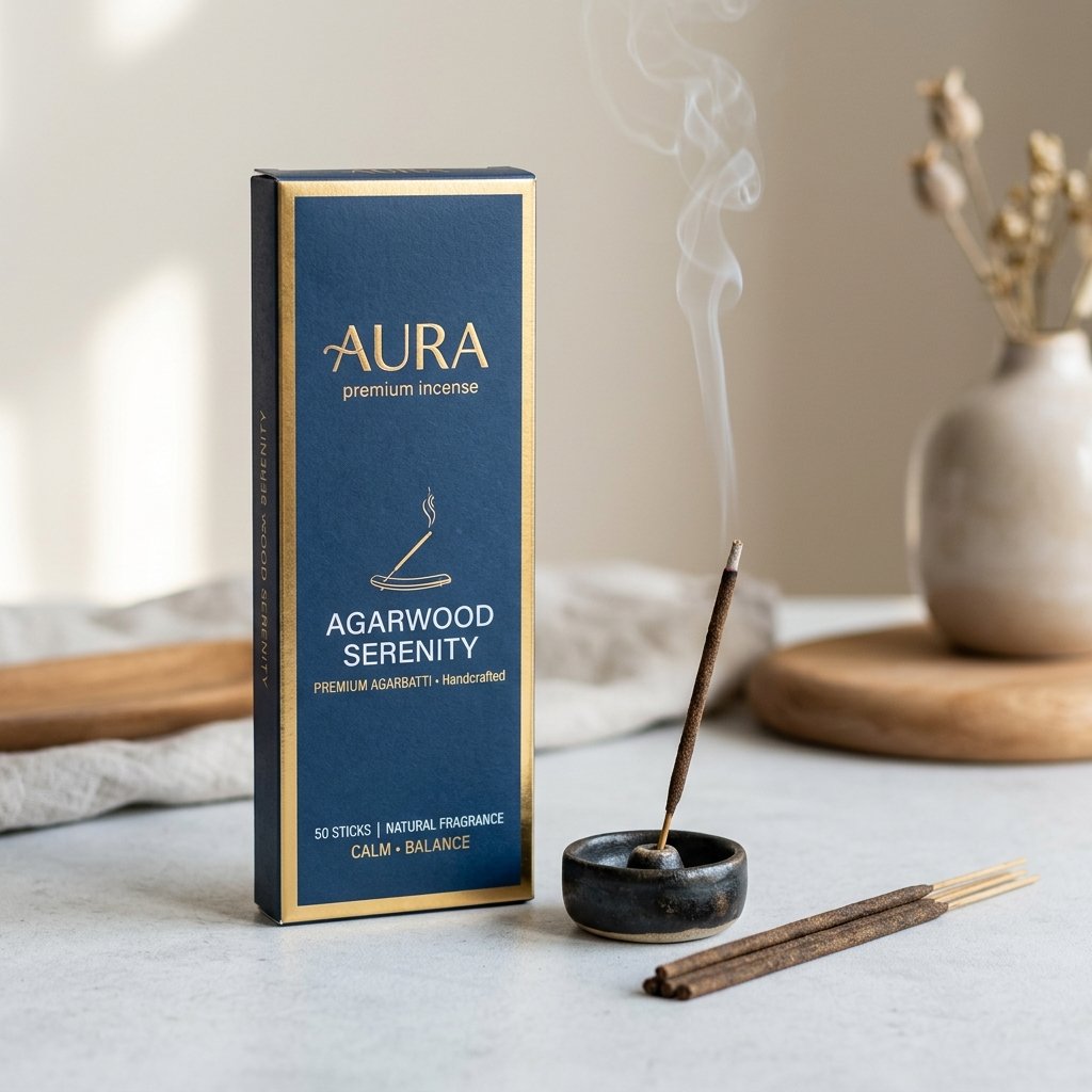Premium Sandalwood Incense Sticks